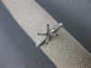 ESTATE .19CT DIAMOND 14KT WHITE GOLD 3D SEMI ETERNITY SEMI MOUNT ENGAGEMENT RING
