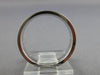 ESTATE WIDE .34CT DIAMOND 14KT WHITE GOLD 3D CLASSIC ETOILE ETERNITY RING #12149