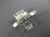 .53CT DIAMOND 14KT WHITE GOLD 3D 7 STONE PRINCESS WEDDING ANNIVERSARY RING #1223