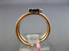 .59CT ROUND & BAGUETTE DIAMOND 18KT WHITE & ROSE GOLD 3D CRISS CROSS SQUARE RING