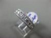 ESTATE 1.26CT DIAMOND 14KT WHITE GOLD 3D ETOILE CLASSIC WEDDING ANNIVERSARY RING