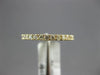 ESTATE .68CT DIAMOND 14KT YELLOW GOLD 2mm LOW SETTING ETERNITY ANNIVERSARY RING