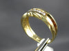 ESTATE .30CT DIAMOND 14KT YELLOW GOLD 3D CHANNEL 5 STONE ANNIVERSARY RING #4051
