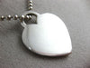 ESTATE LONG SILVER PLEASE RETURN TO TIFFANY & CO NEW YORK HEART PENDANT #2386