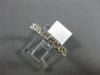 ESTATE .70CT DIAMOND 14KT WHITE GOLD 3D CLASSIC SEMI ETERNITY ANNIVERSARY RING