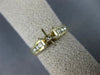 ESTATE .40CT DIAMOND 14KT 2 TONE GOLD 7 STONE SEMI MOUNT ENGAGEMENT RING #16503