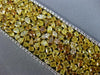 GIA WIDE 63.84CT WHITE & FANCY YELLOW DIAMOND 18KT 2 TONE GOLD TENNIS BRACELET