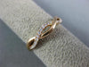 ESTATE .22CT ROUND DIAMOND 18KT ROSE GOLD 3D CLASSIC INFINITY ROPE LOVE RING