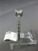 ESTATE .66CT DIAMOND 14KT WHITE GOLD 3D CLASSIC LUCIDA ENGAGEMENT RING #25805
