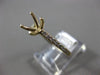 ESTATE .20CT DIAMOND 14KT YELLOW GOLD CLASSIC 4 PRONG SEMI MOUNT ENGAGEMENT RING