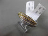 ESTATE 1.18CT DIAMOND 18KT WHITE & YELLOW & ROSE GOLD 3D TRI INTERTWINING RING