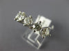 ESTATE LARGE 1.64CT DIAMOND 18KT WHITE GOLD 3D ROUND FIVE STONE ANNIVERSARY RING