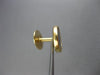 ESTATE ONYX 14KT YELLOW GOLD CLASSIC HANDCRAFTED OVAL MILGRAIN CUFF LINKS #26423