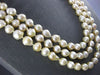ESTATE EXTRA LONG NATURAL SOUTH SEA PEARL 3D 66" INCH NECKLACE #26561