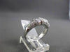 ESTATE 1.59CT BAGUETTE & ROUND DIAMOND 18KT WHITE GOLD 3D ANNIVERSARY RING