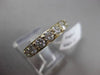 ESTATE 2.55CT ROUND DIAMOND 14KT YELLOW GOLD CHANNEL ETERNITY ANNIVERSARY RING