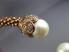 ESTATE WIDE 1.20CT DIAMOND 14KT ROSE GOLD 3D FLOWER FLEXIBLE BANGLE BRACELET