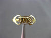 ESTATE SMALL 14KT WHITE & YELLOW GOLD 3D HANDCRAFTED PANTHER RING 7mm #24488