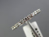 ESTATE 1.02CT ROUND DIAMOND 14KT WHITE GOLD 3D CLASSIC ANNIVERSARY RING #17196