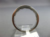 ESTATE .78CT DIAMOND 14KT WHITE GOLD 3D CLASSIC CHANNEL WEDDING RING BAND #1338