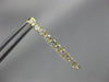 ESTATE LARGE 1.06CT DIAMOND 18KT YELLOW GOLD 3D INSIDE OUT OVAL HANGING EARRINGS