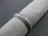 ESTATE WIDE 1.0CT ROUND DIAMOND 14KT WHITE GOLD 3 DIMENSIONAL ETERNITY RING 2mm