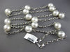 ESTATE EXTRA LONG 14KT WHITE GOLD 3D AAA SOUTH SEA PEARL BY THE YARD NECKLACE
