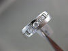 ESTATE 1.02CT DIAMOND 14K WHITE 7 STONE CHANNEL GOLD 3D WEDDING ANNIVERSARY RING