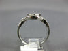 ESTATE .40CT DIAMOND 14KT WHITE GOLD CLASSIC INFINITY 2 STONE SEMI ETERNITY RING