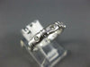 .24CT DIAMOND 14KT WHITE GOLD 3D ETERNITY ETOILE WEDDING ANNIVERSARY RING #2043