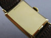 ANTIQUE LORD ELGIN 14KT YELLOW GOLD 3D CLASSIC MENS RECTANGLE WATCH #20802