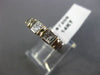 ESTATE .75CT PRINCESS DIAMOND 14KT TWO TONE GOLD WEDDING ANNIVERSARY RING #7305