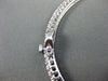 ESTATE NARROW 2.76CT DIAMOND 14KT WHITE GOLD ETERNITY BANGLE SIMPLY STUNNING!!