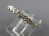ESTATE .40CT DIAMOND 14KT WHITE GOLD 3D ETERNITY ANNIVERSARY WEDDING RING #26487