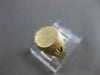 ESTATE SMALL 14K YELLOW GOLD 3D DIAMOND CUT BABY'S ENGRAVABLE INITIAL RING 24493