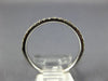 ESTATE .24CT DIAMOND 14KT WHITE GOLD SEMI ETERNITY COMFORT FIT ANNIVERSARY RING