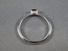 ESTATE .39CT DIAMOND & AAA RUBY 14KT WHITE GOLD 3D ROUND & OVAL CLASSIC FUN RING