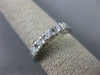 ESTATE .46CT DIAMOND 14KT WHITE GOLD FILIGREE FIVE STONE ANNIVERSARY RING #5723