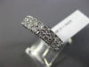 ESTATE 1.50CT ROUND CUT DIAMOND 14KT WHITE GOLD 2 ROW WEDDING ANNIVERSARY RING