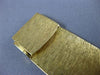 ESTATE LARGE BUCHERER 18KT YELLOW GOLD 3D CLASSIC SOLID SQUARE MENS WATCH