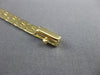 ANTIQUE WIDE 1.10CT DIAMOND & SAPPHIRE 14KT YELLOW GOLD FLORAL BRACELET #16127