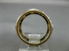 ANTIQUE .7CT OLD MINE DIAMOND PLATINUM & 14K ROSE GOLD ETERNITY ANNIVERSARY RING