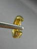 ESTATE .56CT DIAMOND 14KT YELLOW GOLD CLASSIC 2 ROW PAVE HUGGIE EARRINGS #26079