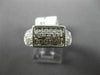 WIDE .70CT DIAMOND 18KT WHITE GOLD 3D ROUND RECTANGULAR MOVABLE BARREL FUN RING