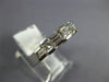 .75CT DIAMOND 14KT WHITE GOLD PRINCESS & BAGUETTE WEDDING ANNIVERSARY RING #1197