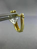ANTIQUE .65CT DIAMOND 14KT TWO TONE GOLD HEART CLUSTER FILIGREE EARRINGS #11683