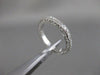 ANTIQUE 1.66CTW DIAMOND 14KT WHITE GOLD ETERNITY WEDDING ANNIVERSARY RING #12580
