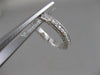 ANTIQUE 1.66CTW DIAMOND 14KT WHITE GOLD ETERNITY WEDDING ANNIVERSARY RING #12580