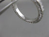 ANTIQUE 1.66CTW DIAMOND 14KT WHITE GOLD ETERNITY WEDDING ANNIVERSARY RING #12580