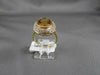 ANTIQUE LARGE 2.96CTW CITRINE DIAMOND 14KT Y GOLD RING